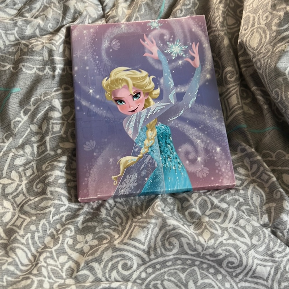 Frozen canvas poster
